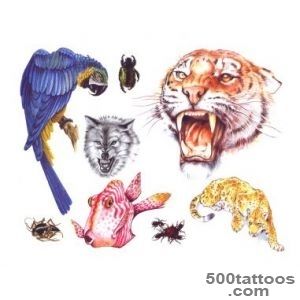 animals tattoo set1 img149 «Animals «Classic tattoo design «Tattoo _34