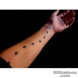 ants on hand tattoo for girls_17