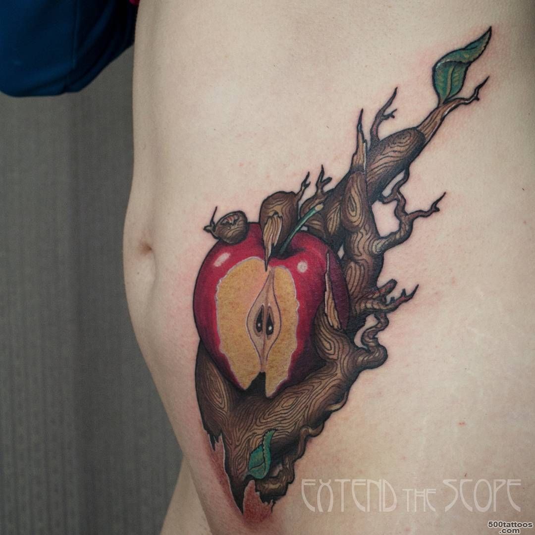 Apple Tattoo Is An Old But Technological Symbol  Best Tattoo ..._42