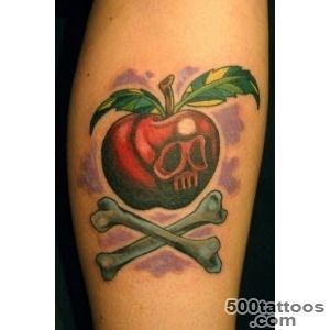 100+ Cool Apple Tattoos_14