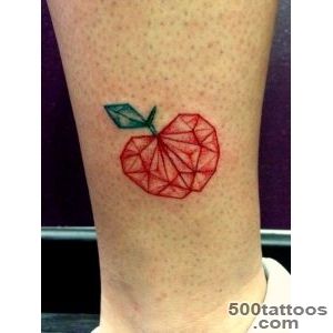 Diamond apple tattoo by AntoniettaArnoneArts on DeviantArt_5