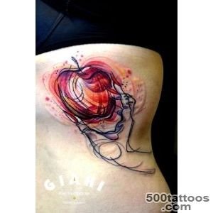 Nails and Apple tattoo by Petra Hlav?ckov?  Best Tattoo Ideas Gallery_45