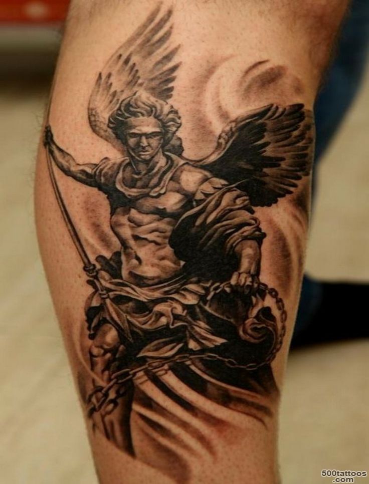 50+ Wonderful Archangel Tattoos_4