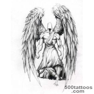 19+ Archangel Tattoo Designs_18