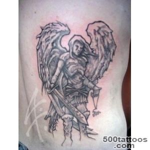 50+ Wonderful Archangel Tattoos_37