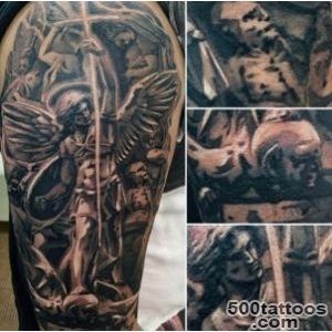 75 St Michael Tattoo Designs For Men   Archangel And Prince_20