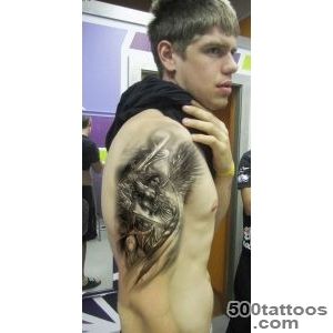 Michael Archangel With Sword Tattoo On Biceps  Tattoobitecom_47