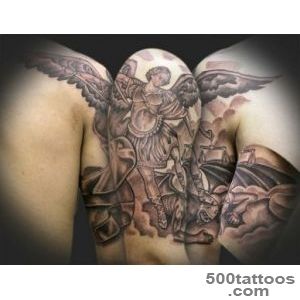 St Michael Archangel Tattoo  Tat ideas  Pinterest  Archangel _10