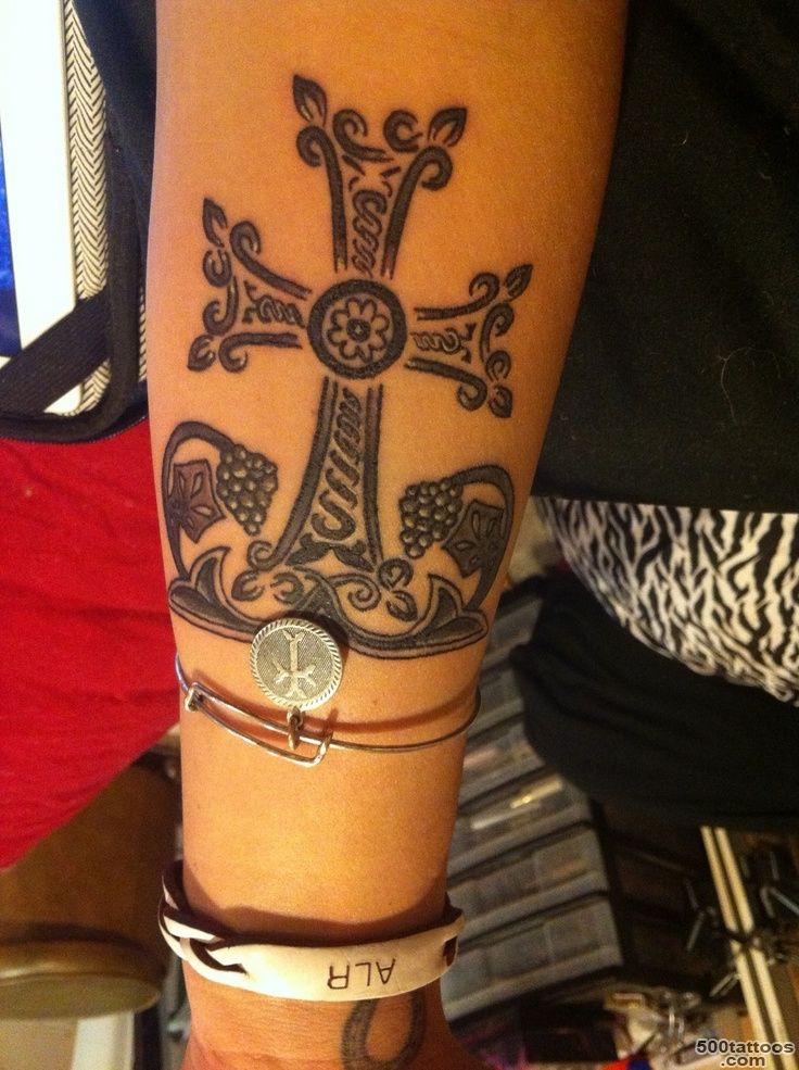 Armenian Cross tattoo  Art  Pinterest  Cross Tattoos, Crosses ..._2