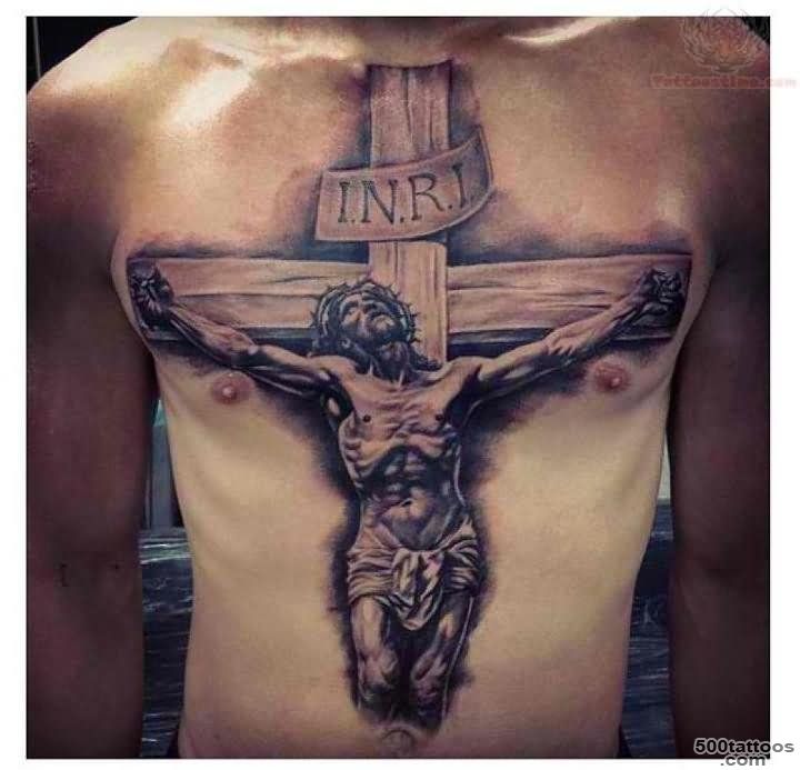 Chest armenian cross tattoo_48