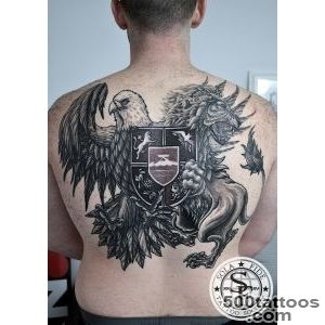 Realistic Armenian Crest Tattoo  Sola Fide Tattoo Society_28