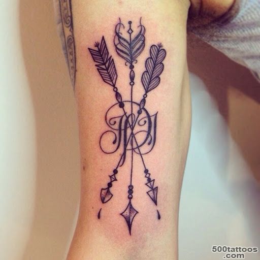 48+ Arrow Tattoos On Arm_47