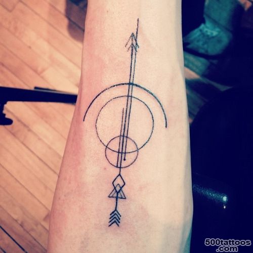Bow and Arrow Tattoos for Men   Ideas and Designs for Guys_21