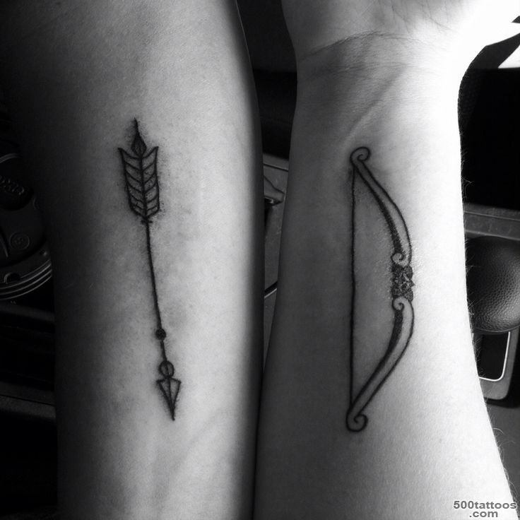 Bow and Arrow Tattoos for Men   Ideas and Designs for Guys_50