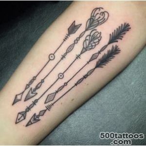 43 Amazing Arrow Tattoo Designs for Men and Women   TattooBlend_23