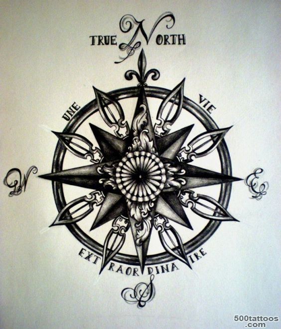 compass tattoo by Whatalifeweareliving  Arttattoo  Pinterest ..._48