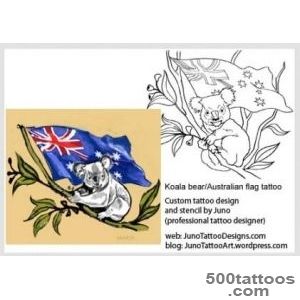 Australian-Tattoos---koala-bears-amp-flag-tattoos-by-Juno_46jpg