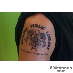 Librarian-gets-tattoo-of-Broome-library-logo---ABC-News-_26jpg