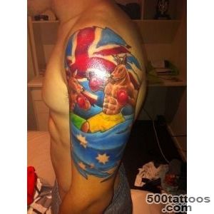 Australian tattoo design, idea, image