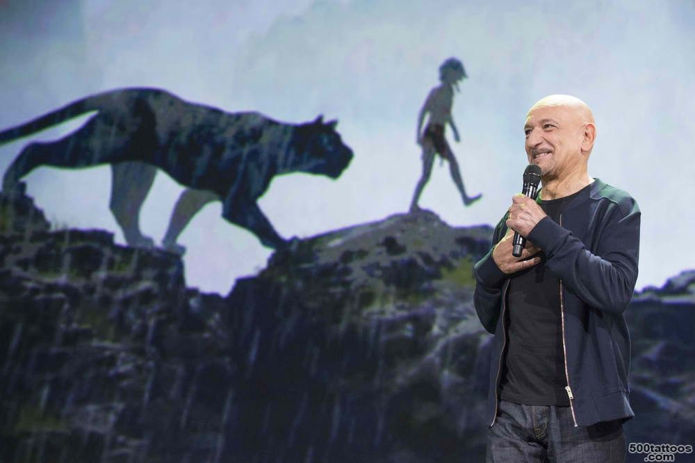 Ben Kingsley is the Voice of Panther, Bagheera, in The Jungle ..._50