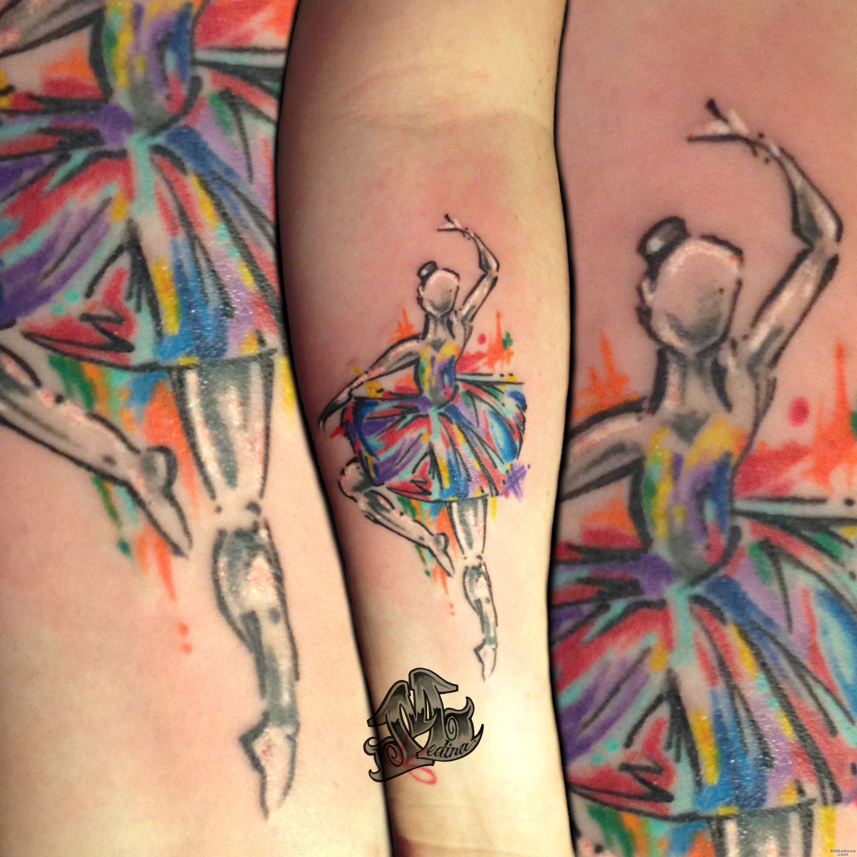 ballerina tattoo – Michael Medina Art_20