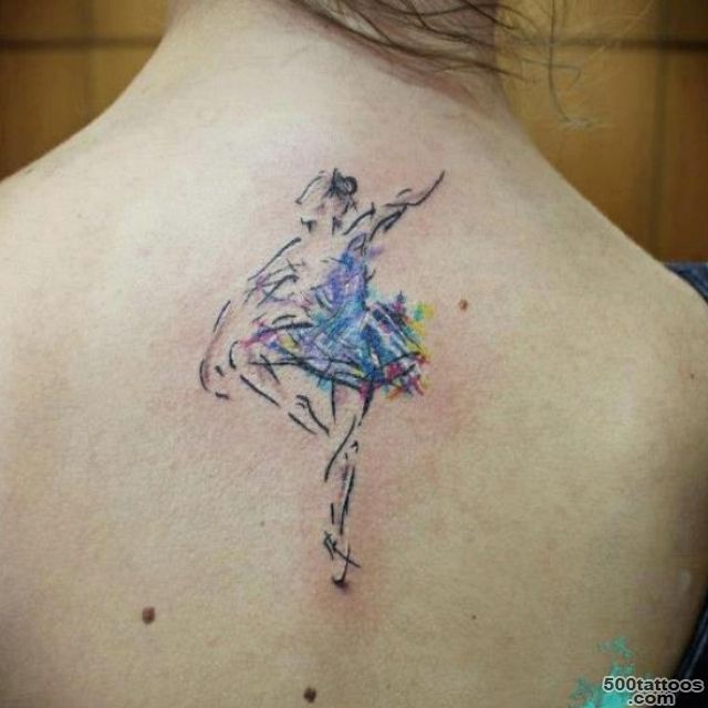 Top Ballerina Tattoos Ideas Images for Pinterest Tattoos_32