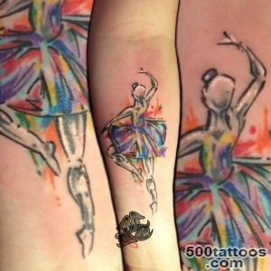 ballerina tattoo – Michael Medina Art_20
