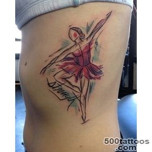 Top Abstract Ballerina Tattoo Images for Pinterest Tattoos_21