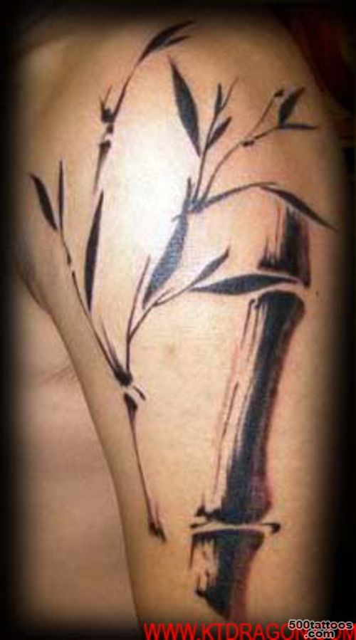 Bamboo Tree Tattoos and Designs Page 25_13
