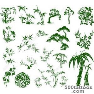 Bamboo tattoo design, idea, image