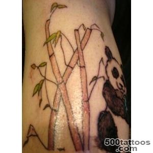 69+ Panda Bamboo Tattoos_48