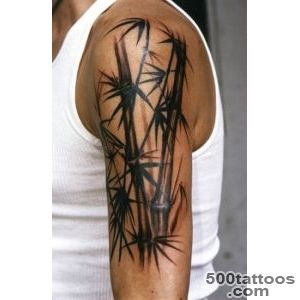 Black amp Grey Brushstroke Bamboo by Troy Denning TattooNOW_41