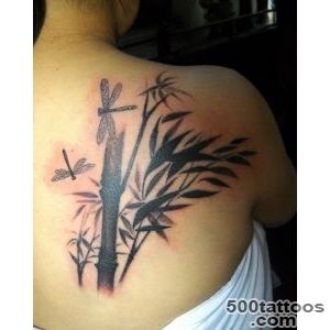 Pin Black Ink Bamboo Tree Tattoos Designs on Pinterest_9