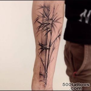 Tattoo Filter — Sketchy bamboo tattoo on the right inner forearm_5