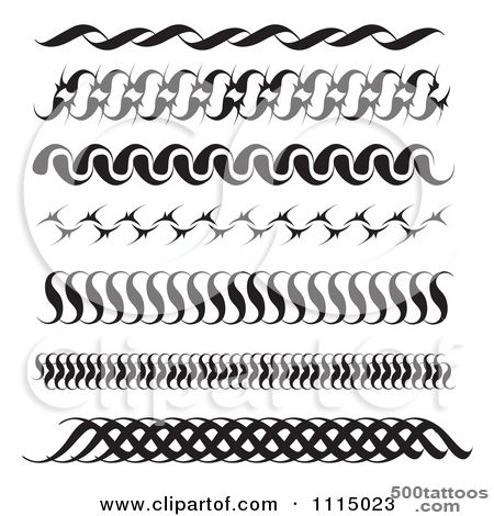 Royalty Free (RF) Arm Band Tattoo Clipart, Illustrations, Vector ..._41