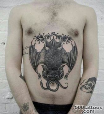 Modern Designs Of Bat Tattoos And Useful Advices_48