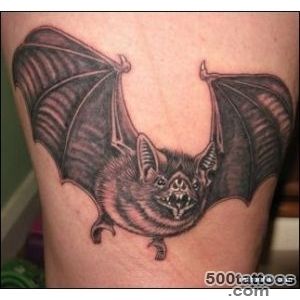15+ Cool Bat Tattoo Images And Design Ideas_36