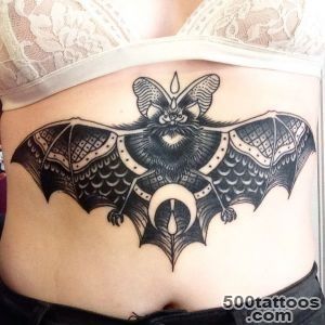 Traditional Bat Tattoo  Traditional Tattoos  Pinterest  Bat _13