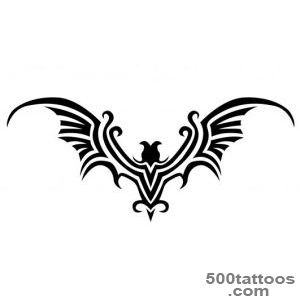 Tribal Winged Bat Tattoo Design  Fresh 2016 Tattoos Ideas_41