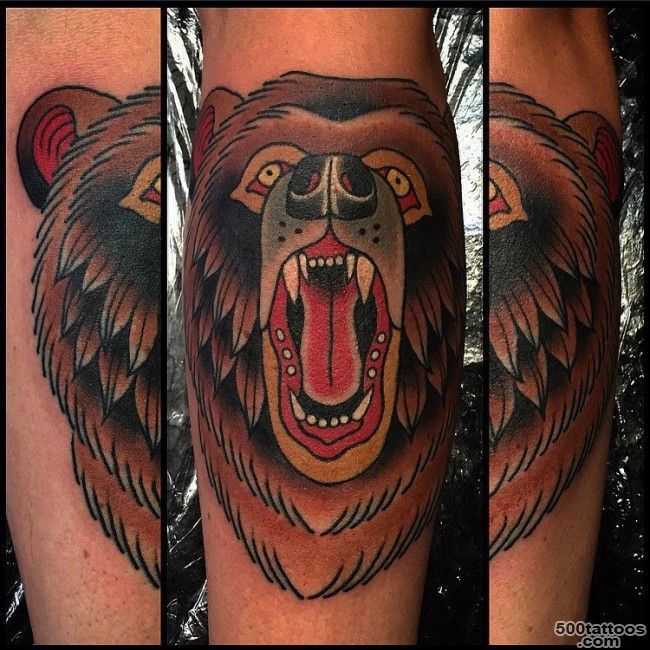 50 Best Bear Tattoos_1