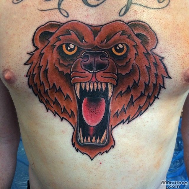 50 Best Bear Tattoos_11