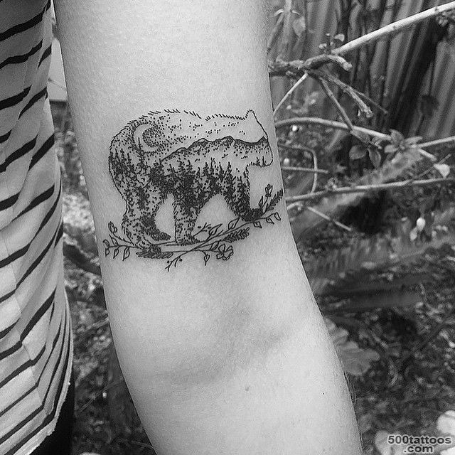 1000+ ideas about Bear Tattoos on Pinterest  Tattoos, Tribal Bear ..._41