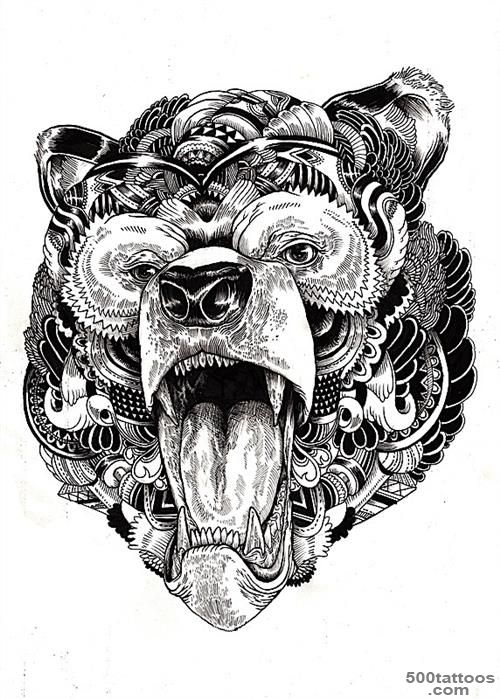 Bear Tattoo Images amp Designs_26