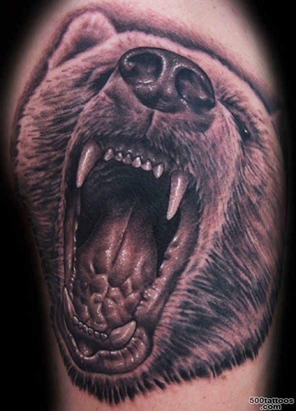Bear Tattoos, Designs And Ideas  Page 2_36