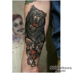 35 Bear Tattoo Designs for Your Animalistic Side_6