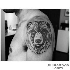 35 Bear Tattoo Designs for Your Animalistic Side_10