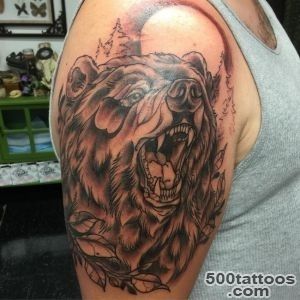 50 Best Bear Tattoos_16
