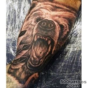 60 Bear Tattoo Designs For Men   Masculine Mauling Machine_38