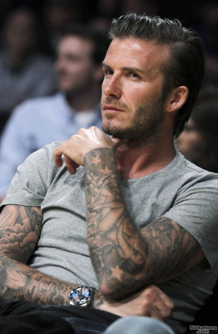 David Beckham...I LOVVEE his tattoo sleeves D  {Muy~Caliente ..._31