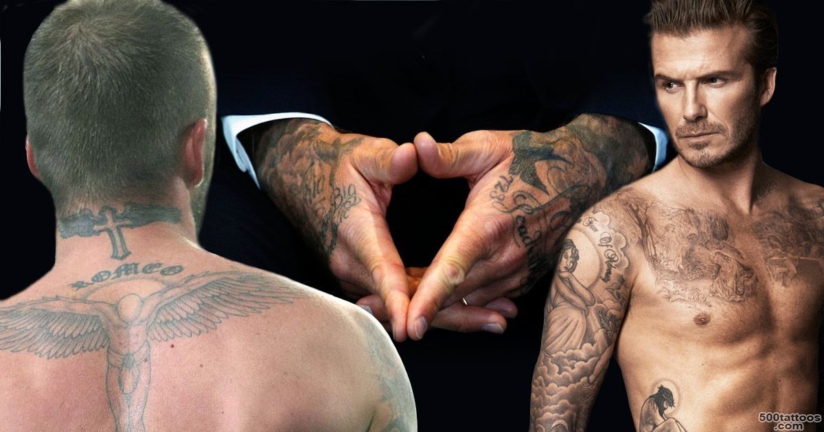 David Beckham has spent #39?55K on tattoos#39, from tributes to his ..._2
